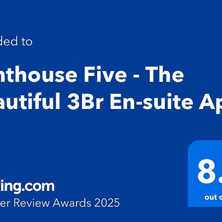Penthouse Five - The Beautiful 3Br En-Suite Apt Mombasa Ngoại thất bức ảnh